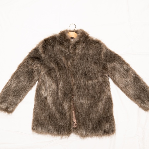 ASOS Faux Fur Coat - Picture 1 of 3